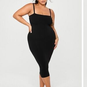NWT Yitty Nearly Naked‎ Shaping 5 in 1 Convertible Dress Black Women Size 5XL